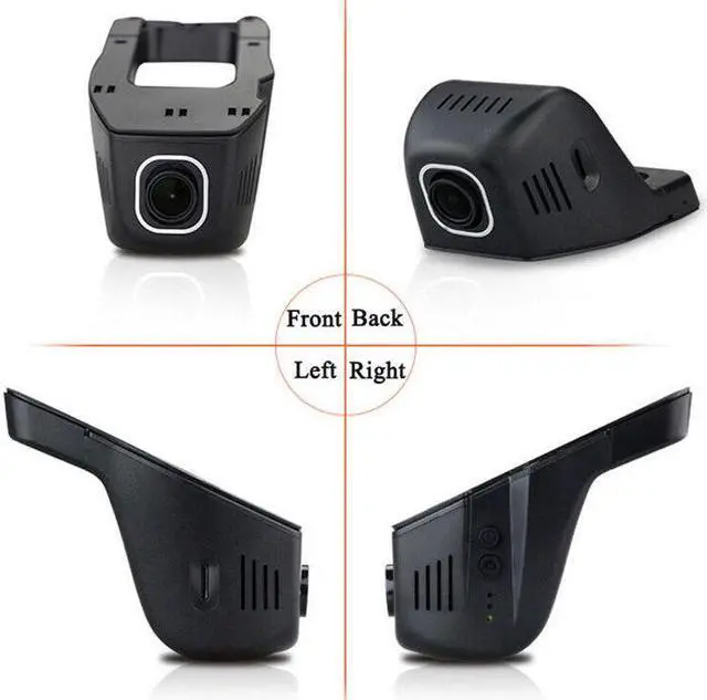 Alt view image 3 of 7 - CarVideo Recorder WIFI Dash Cam Hidden Surveillance Camera Dual Lens Registrator