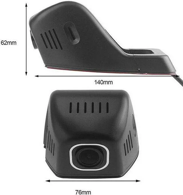 Alt view image 4 of 7 - CarVideo Recorder WIFI Dash Cam Hidden Surveillance Camera Dual Lens Registrator