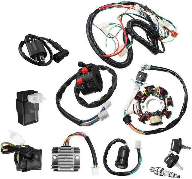 Main image of 125cc 150cc 200cc 250cc Moto Ignition Spark Plug ATV Electrics CDI Wire Harness