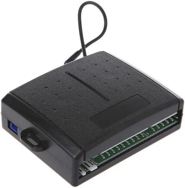 Alt view image 6 of 7 - Car Alarm System Remote Door Open Door Key Entry Lock Locking 1 way Kit