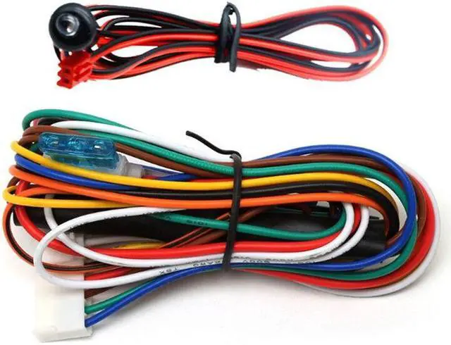 Alt view image 5 of 7 - Car Alarm System Remote Door Open Door Key Entry Lock Locking 1 way Kit