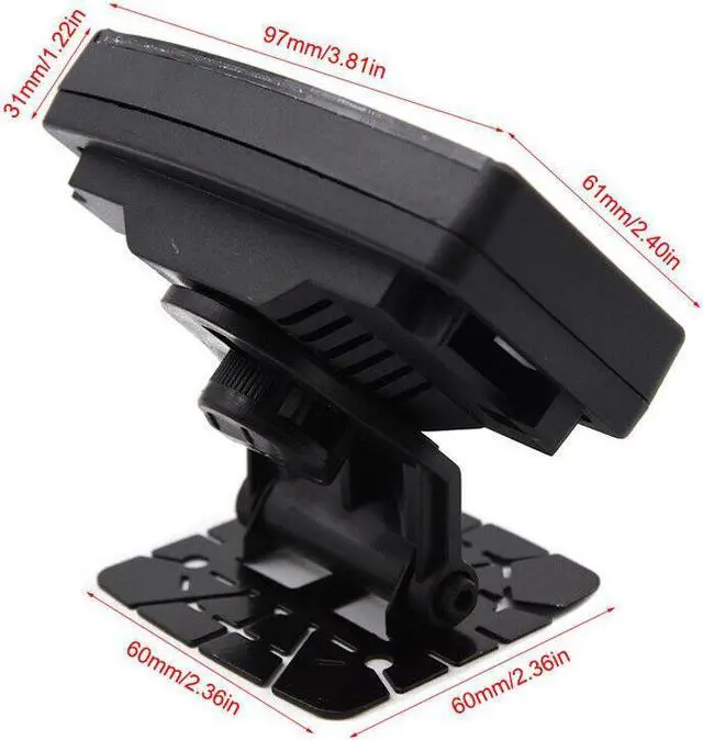 Alt view image 6 of 7 - Car LCD Electronic Tachometer Oil Pressure Voltmeter Water Temperature Gauge Kit