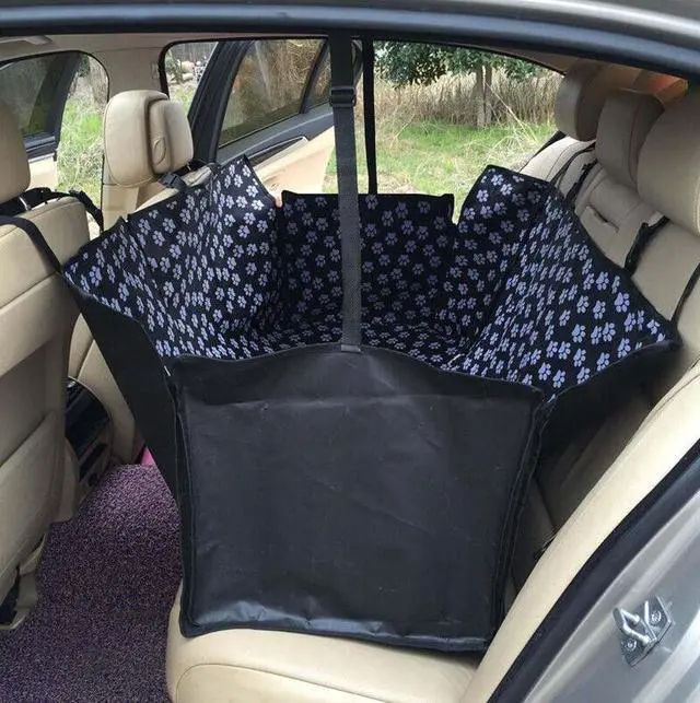 Alt view image 5 of 7 - Car Back Seat Large Pet Waterproof Mat Cover Protector Dog Safety Cushion
