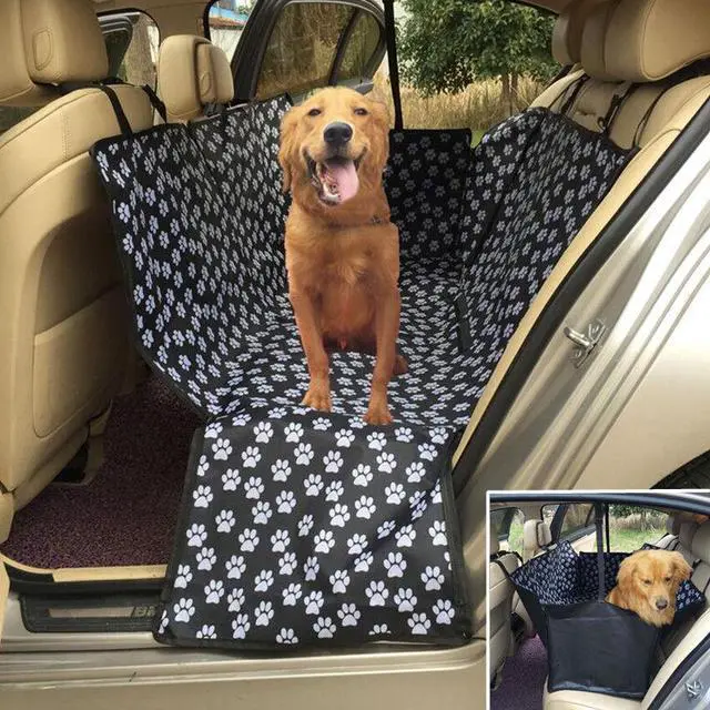 Main image of Car Back Seat Large Pet Waterproof Mat Cover Protector Dog Safety Cushion