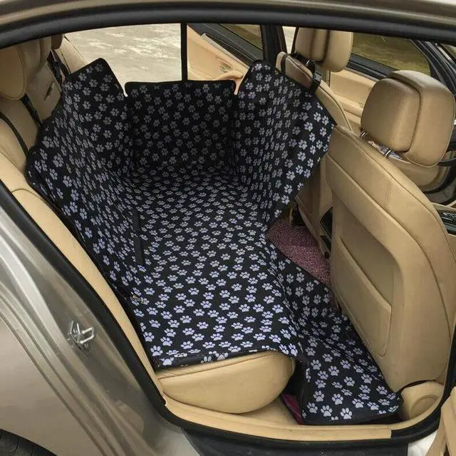 Alt view image 2 of 7 - Car Back Seat Large Pet Waterproof Mat Cover Protector Dog Safety Cushion