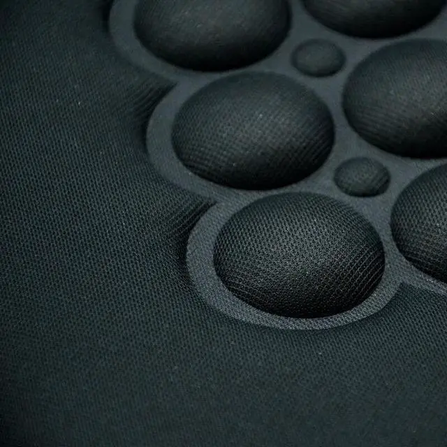 Alt view image 4 of 7 - 1 Pcs Car Seat Cover Black Pad Magnetic Beads Bubble Foam Chair Padded Massage