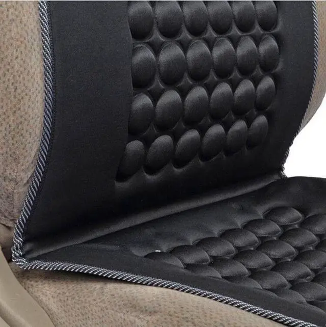 Alt view image 7 of 7 - 1 Pcs Car Seat Cover Black Pad Magnetic Beads Bubble Foam Chair Padded Massage