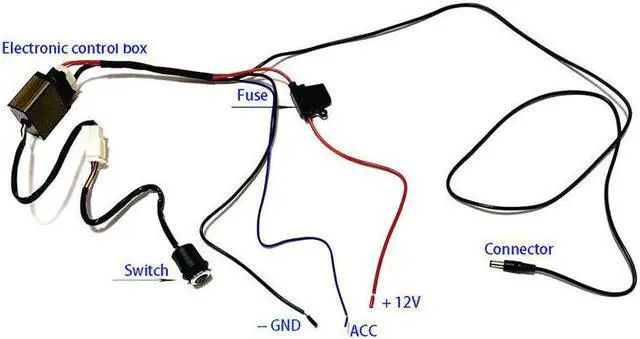 Alt view image 7 of 7 - DC12V Car Steering Wheel 6 Gears Heated Winter Warm Cover Electric Heating Pad