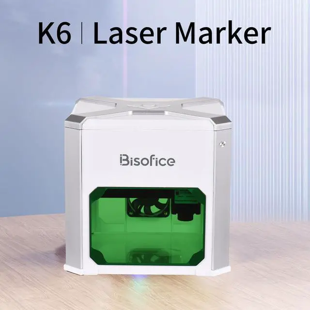 Alt view image 5 of 7 - Bisofice K6 Mini Laser Engraving Machine Logo Marker Support BT App Control Y4C2