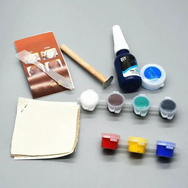 Alt view image 2 of 7 - Car Leather Seat Sofa Coats Holes Scratch Cracks Rip Vinyl Mend Tool Universal