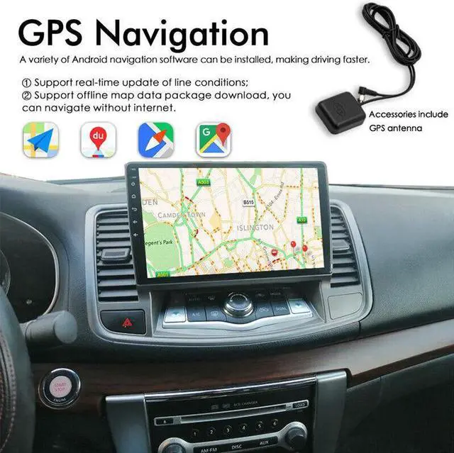 Alt view image 7 of 7 - 2+32G Android Car Player Radio GPS ForLand Cruiser 200 LC200 CarPlay Multimedia