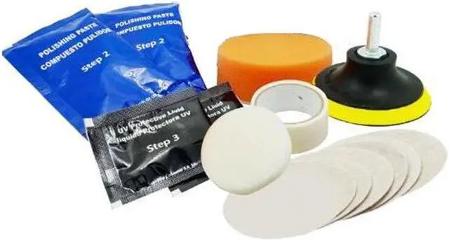 Alt view image 2 of 7 - Car SUV Headlight Light Lens Restoration Repair Headlamp Cleaner Polisher Tool