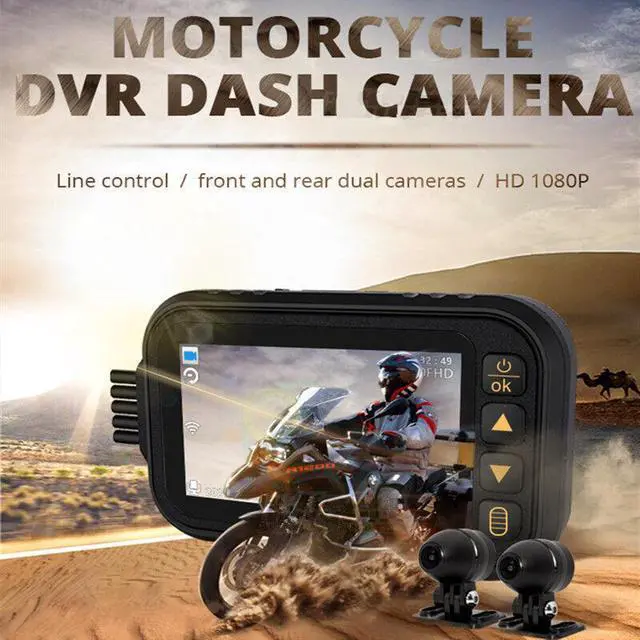 Main image of Motobike Wifi Waterproof Camera HD1080P View Driving Recorder DVR DashCam Logger