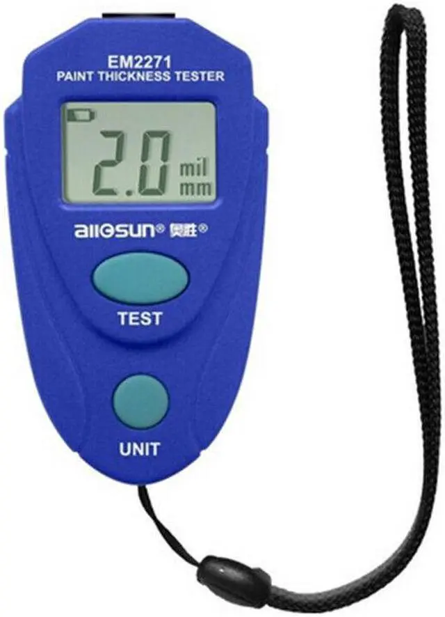Alt view image 5 of 7 - LCD Coating Gauge Car Painting Thickness Tester Paint Meter Diagnostic Tool
