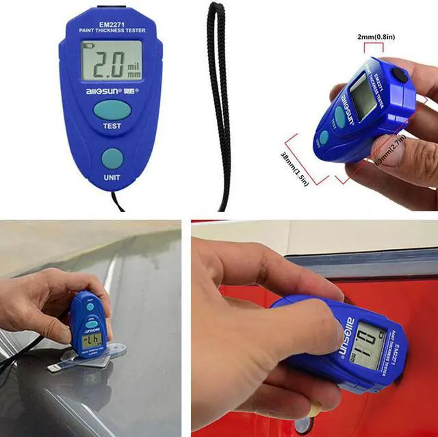 Main image of LCD Coating Gauge Car Painting Thickness Tester Paint Meter Diagnostic Tool