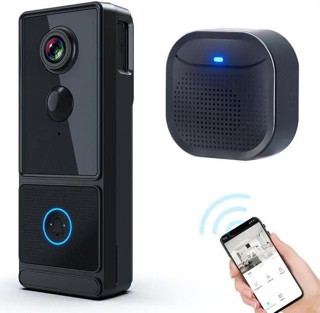 Main image of Video Doorbell with Chime Ringer AI Human N5G5