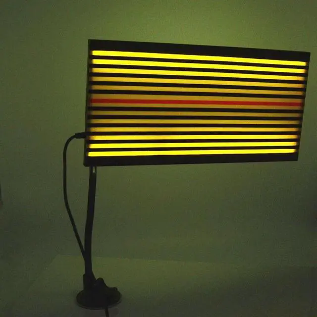 Alt view image 7 of 7 - Car Stripe LED Line Board Pit Dent Repair Testing Reflector Tool USB Plug Kit