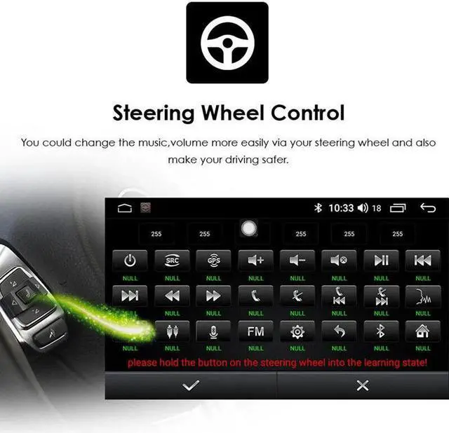 Alt view image 6 of 7 - Android 7inch Car Radio GPS NAVI For Jeep Cherokee Stereo Dodge Chrysler Carplay