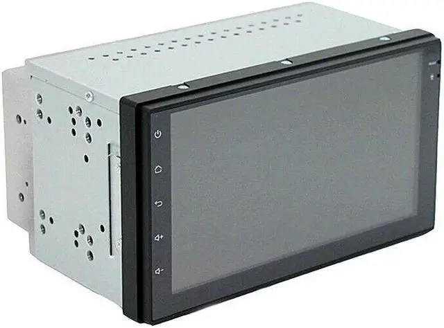 Alt view image 3 of 7 - Car Radio Built-In GPS Navigation 7In Monitor 2 Din Android 8.0 Quad-Core 1G+16G