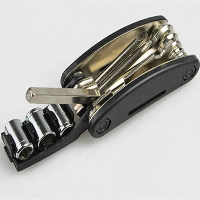 Alt view image 3 of 6 - Moto Multifunction Repair Tool Allen Key Flip Hex Wrench Screwdriver