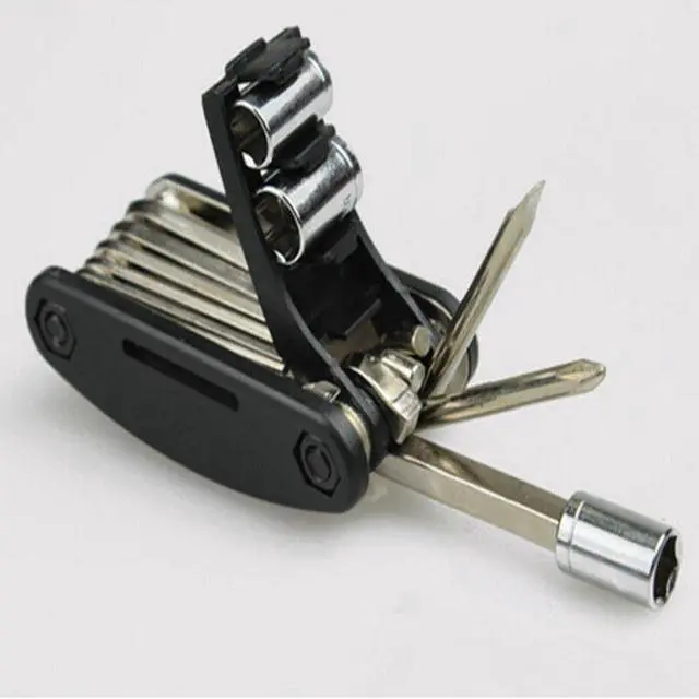 Alt view image 2 of 6 - Moto Multifunction Repair Tool Allen Key Flip Hex Wrench Screwdriver