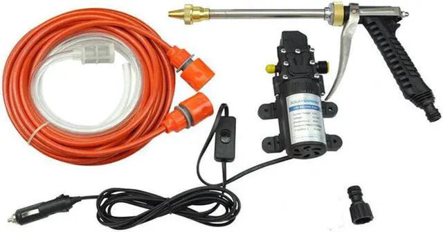 Alt view image 2 of 7 - 4L/min Electric Car Wash Washer Self-priming Water Pump Washing Machine Tool Kit