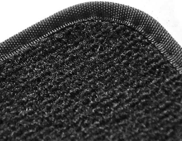 Alt view image 5 of 7 - 4x Black/Red Car Floor Mats Carpet Custom Heavy Duty Heel Prevent Wear Foot Pad