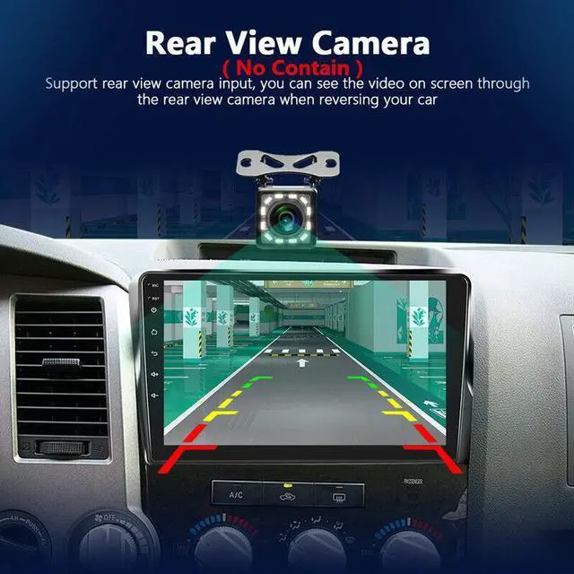 Alt view image 5 of 7 - Car Android Audio Stereo For Tundra Sequoia HeadUnit Multimedia GPS Navigation