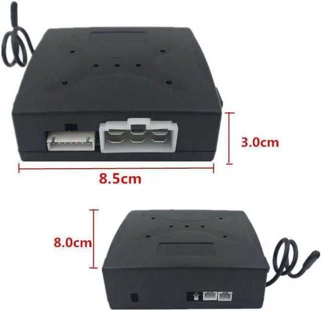 Alt view image 4 of 7 - Car passive keyless entry remote engine start keyless button system lock unlock