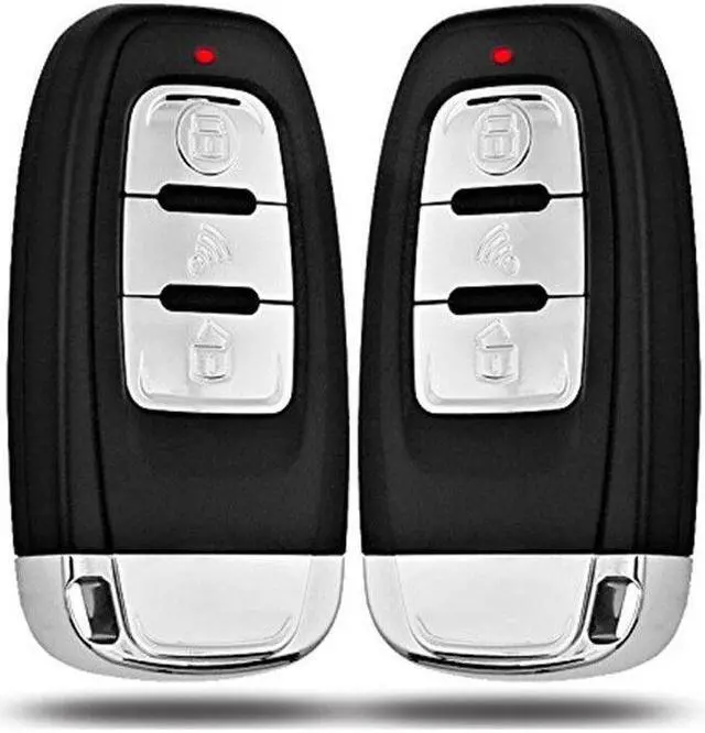 Alt view image 3 of 7 - Car passive keyless entry remote engine start keyless button system lock unlock