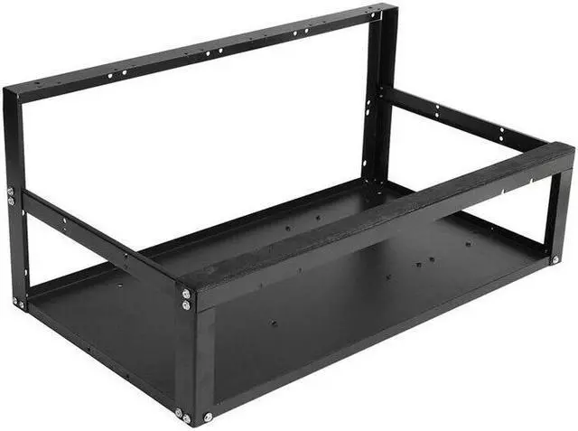 Alt view image 4 of 7 - Stackable For 6/8 GPU Crypto Coin Rack Open Mining Rig Frame Mining Ether Tool