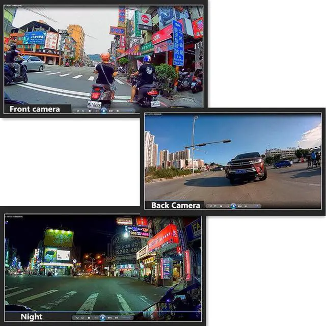 Alt view image 7 of 7 - Motorcycle HD Waterproof Recorder Camera Driving Video Camcorder DVR Loop Record