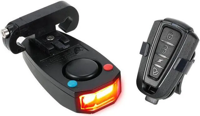 Alt view image 2 of 6 - ANTUSI Wireless Bells Bike Bicycle Tail Light USB Rechargeable LED Alarm U2D9