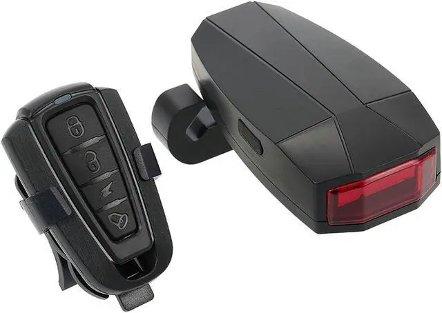 Main image of ANTUSI Wireless Bells Bike Bicycle Tail Light USB Rechargeable LED Alarm U2D9