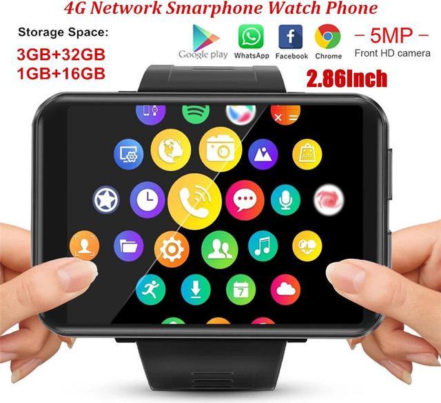 Andriod Smart Watch GPS Android Smartwatch 4G LTE with 2.86 Touch Screen K6P1