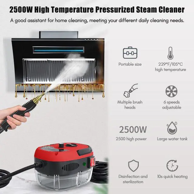 Alt view image 3 of 7 - 2500W Handheld High Pressurized Cleaning Machine Home Car S0W9