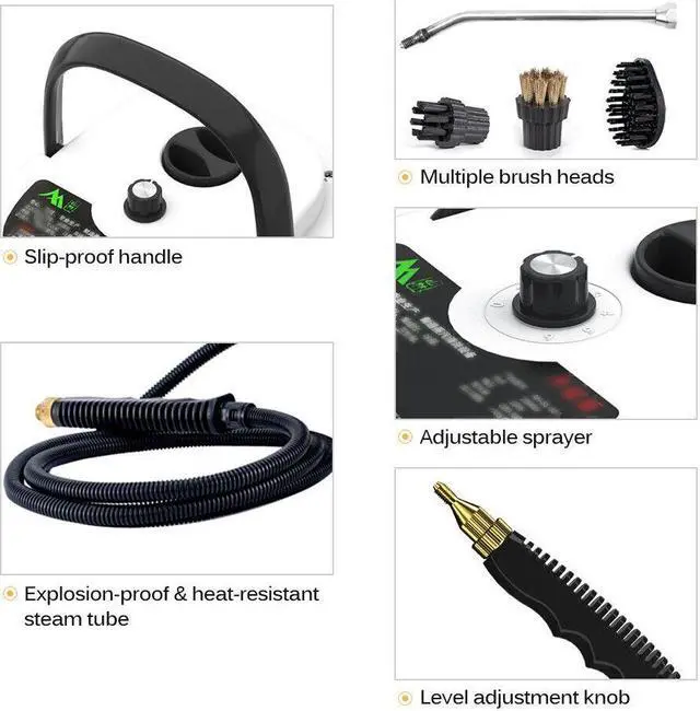 Alt view image 5 of 7 - 2500W Handheld High Pressurized Cleaning Machine Home Car S0W9