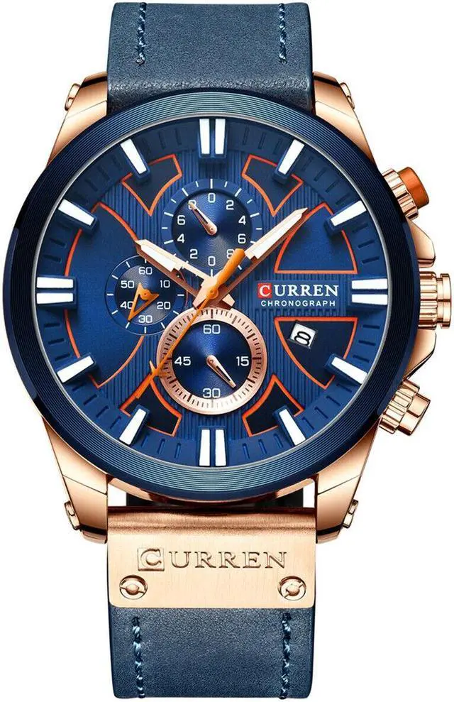 Main image of CURREN Men Watches Wristwatch for Business Male Watch Calendar K7Q2