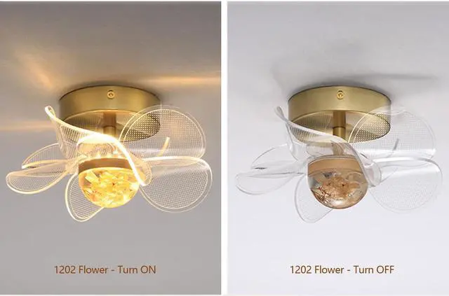 Alt view image 3 of 7 - Vintage Wall Sconces Flower Wall Interior Wall for Living Room S1N5