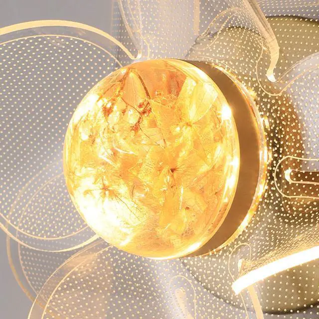 Alt view image 5 of 7 - Vintage Wall Sconces Flower Wall Interior Wall for Living Room S1N5