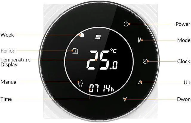 Alt view image 6 of 7 - Programmable LCD Controller APP Control L7U7