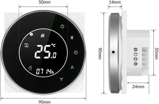 Alt view image 7 of 7 - Programmable LCD Controller APP Control L7U7