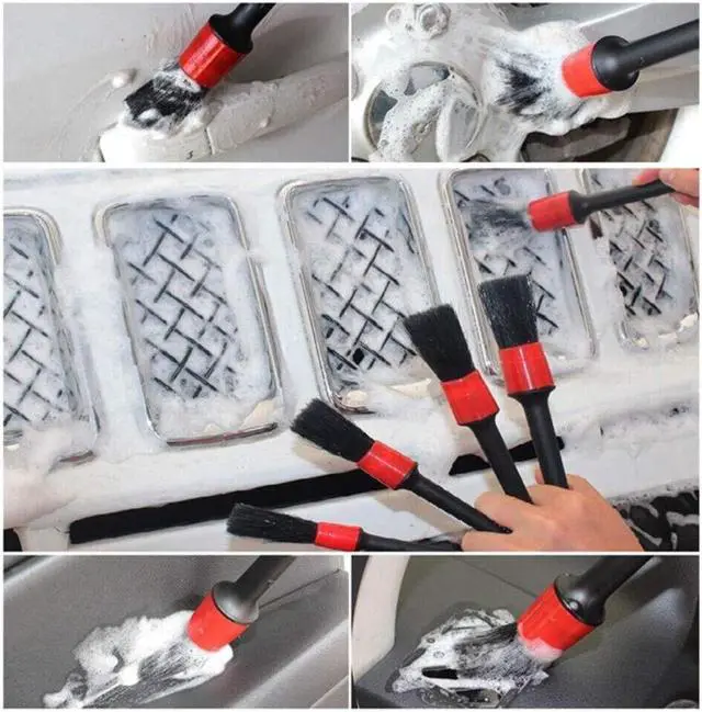 Alt view image 4 of 7 - 26PCS Car Cleaning Kit Interior Exterior Auto Detailing Wash Drill Brush N5E4