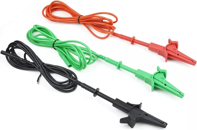 Alt view image 5 of 5 - ZIBOO FTL1550B Test Leads With Alligator Clips For 1550C FC/1555 FC Kd