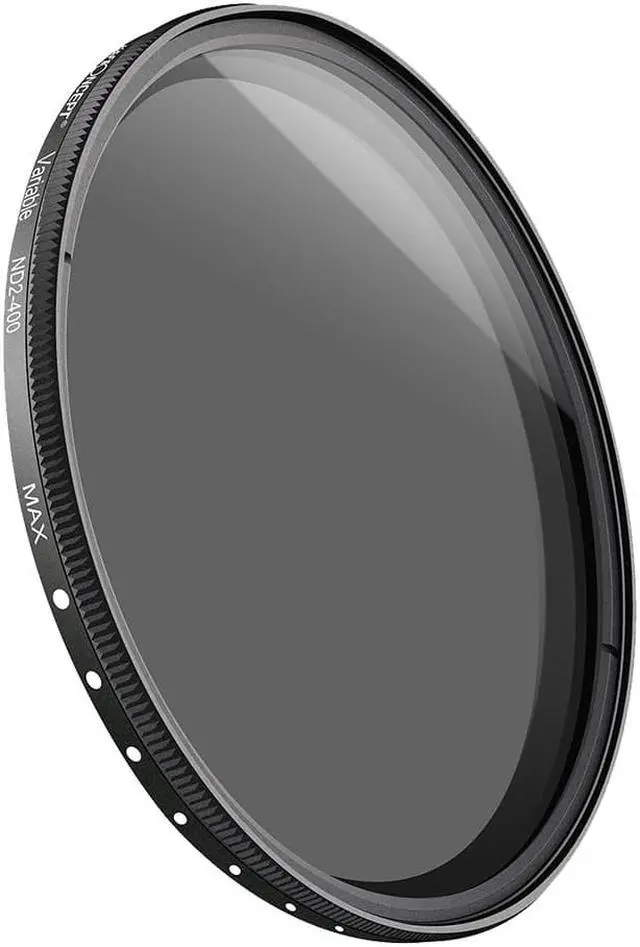 Alt view image 6 of 14 - K&F Concept ND Filter Variable ND2-400 ND Neutral Density Fader Adjustable ND2 ND4 ND8 ND16 ND32 to ND400 Lens Filter for Camera Lenses (77MM)