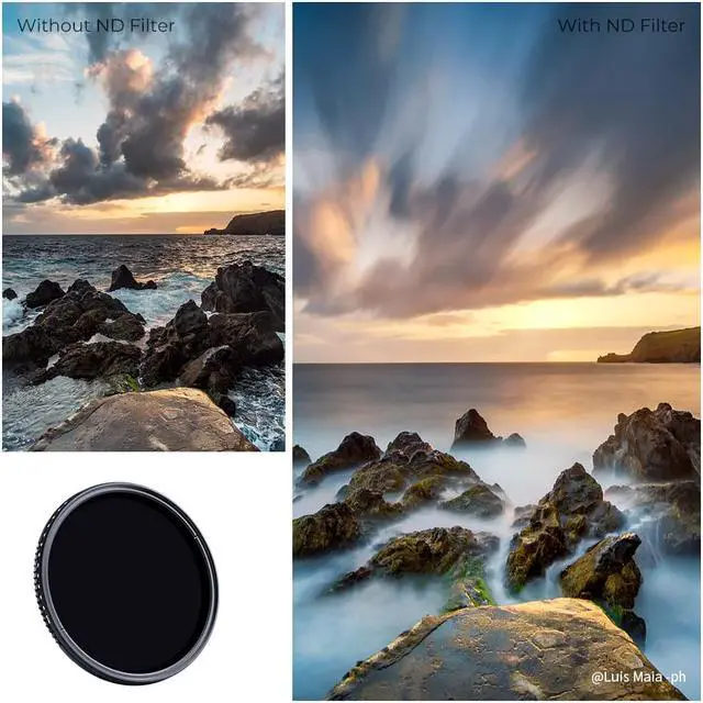 Alt view image 6 of 14 - K&F Concept 43MM ND8-ND2000  Adjustable ND Filter Camera Lense Variable Neutral Density With Multi-Resistant Coating for Camera Lenses(43mm)