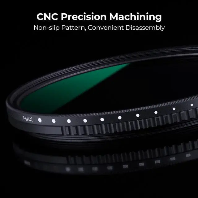 Alt view image 7 of 14 - K&F Concept 43MM ND8-ND2000  Adjustable ND Filter Camera Lense Variable Neutral Density With Multi-Resistant Coating for Camera Lenses(43mm)