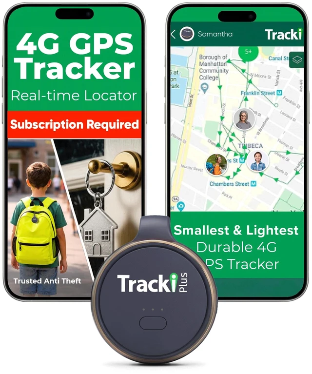 Main image of Tracki Plus GPS Tracker for Vehicles Magnetic Waterproof LTE 4G Car Tracker, Strong 1950 mAh Battery Up to 7 Days, Unlimited Distance, Smart Alerts, Hidden Tracking Device (Subscription Required)