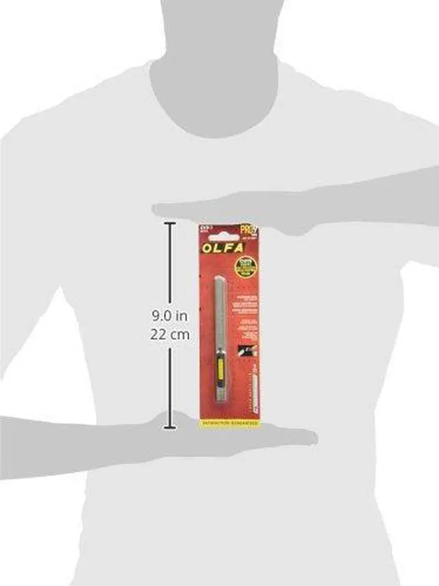 Alt view image 5 of 5 - OLFA SVR-1 Snap-Off Utility Knife, Stainless steel, 5 1/4 in L.