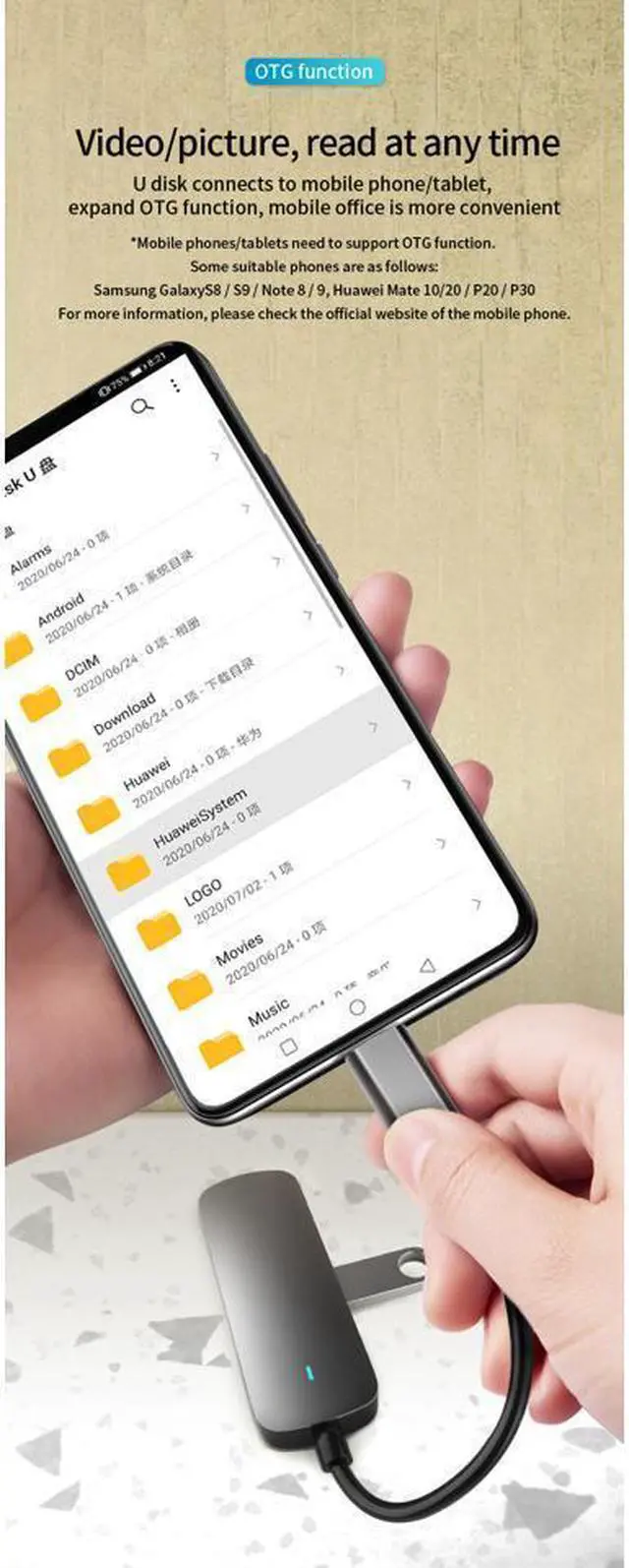 Alt view image 6 of 7 - XJYLCPC USB C HUB, Upgraded 4 in 1 Type C Hub Dongle Adapter (USB3.0, USB2.0 Port and 4K HDMI, 60W PD), Docking Station for Windows&MacBook Pro USB C Systems, macOS